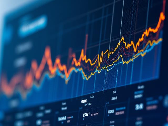 Graphique illustrant l'impact d'un choc des taux d'intérêt sur la valeur d'un portefeuille, avec des courbes de simulation pour différents scénarios de crise.